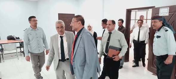 زيارة لجنة وزارة التعليم العالي إلى جامعة العادل لمراجعة برامج الماجستير